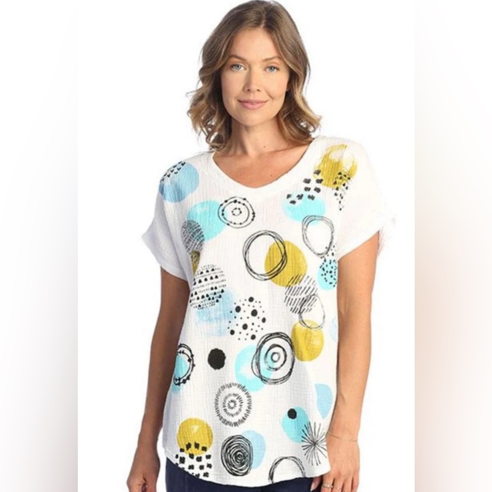 Circle Dots Top